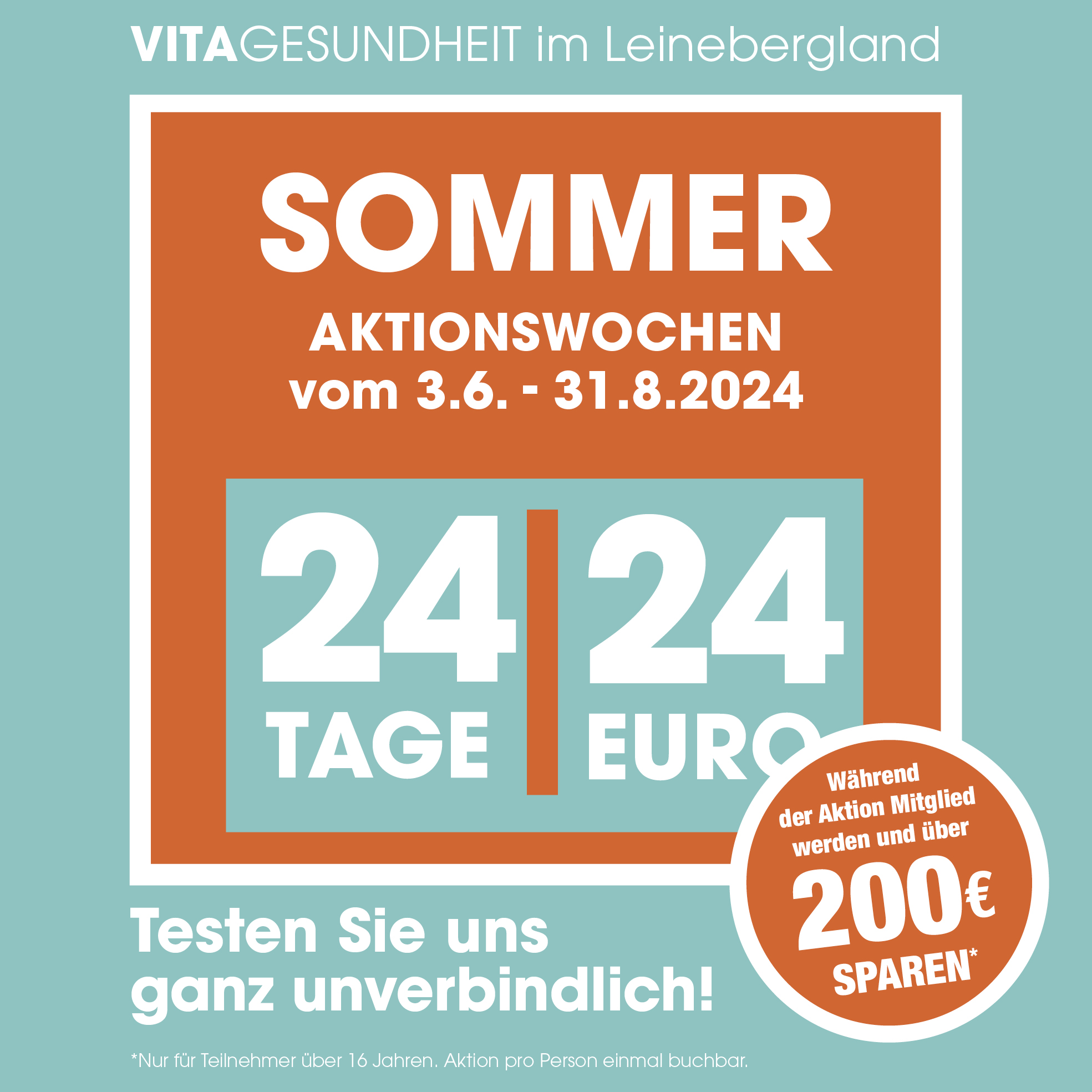 Sommerangebote 2024 - Elze | VITA Gesundheit
